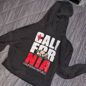 CA republic gray hoodie